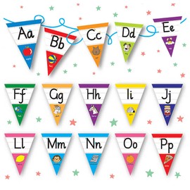 Pedagogs Laminated Alphabet Early Years Childrens Pupils Teachers Classroom Display Bunting Primary Teaching Services