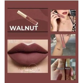 Lápiz Labial Líquido De Larga Duracion Mate Walnut Terramar                                                                                           