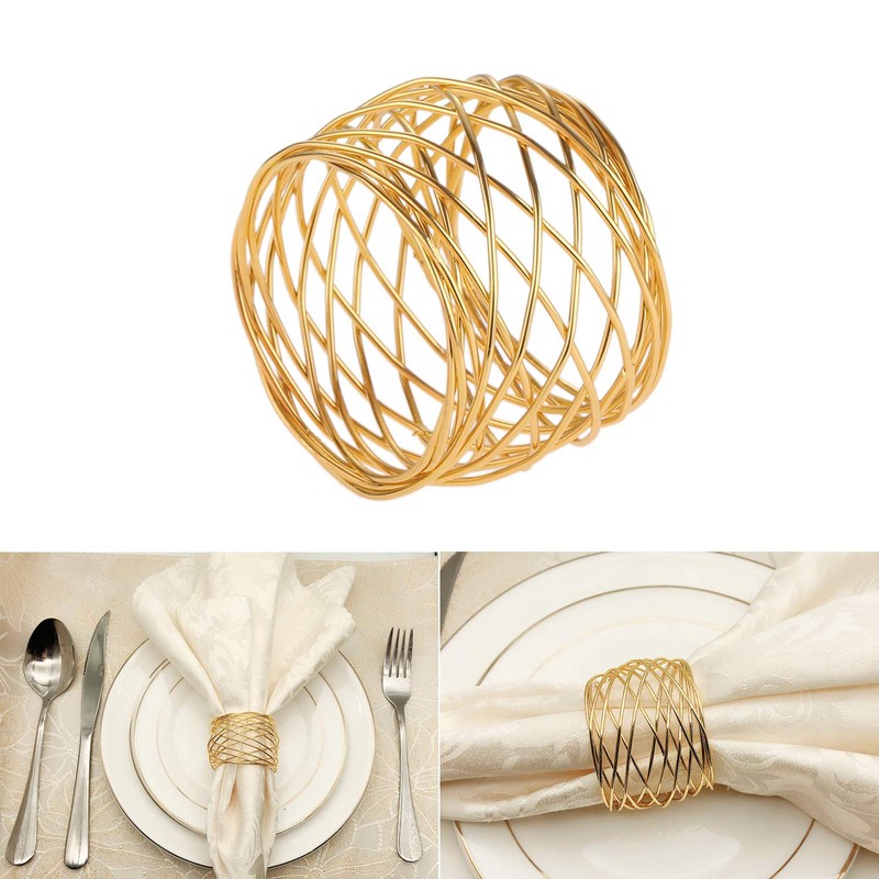 Napkin Rings Napkin Holder for Wedding Reception Table Decoration Party
