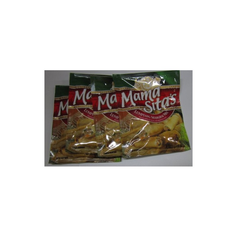 Mama Sita's Lumpiang Shanghai Mix Pack of Four 1.4 Oz