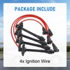 JDMSPEED - Juego de cables de bujía de encendido para