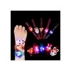 30 Pulseras Con Luces Led Para Niños Que Brillan
