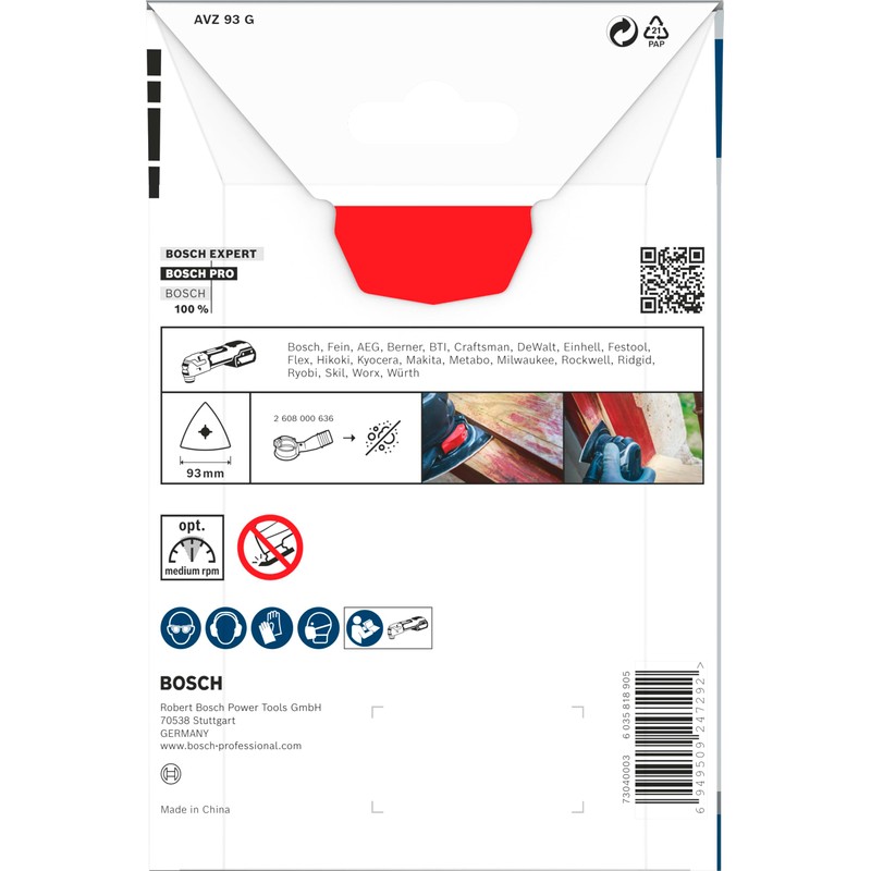 Bosch 1 x Pro AVZ 93 G accessory for multifunctional
