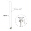 sourcing map Straight Ejector Pins, 1.5mm (1/16") Dia. 65Mn Steel