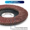 LotFancy 20PCS Flap Discs 4 1/2 for Angle Grinder, 40