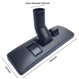 XIMOGO 32mm Premium Henry Hoover Head Replacement - Universal Vacuum Tool for Numatic Henry Hetty James George NRV240 HVR200 - Dual Pedal Carpet & Hard Floor Brush Tool, 270mm Wide, 400g Pro Grade