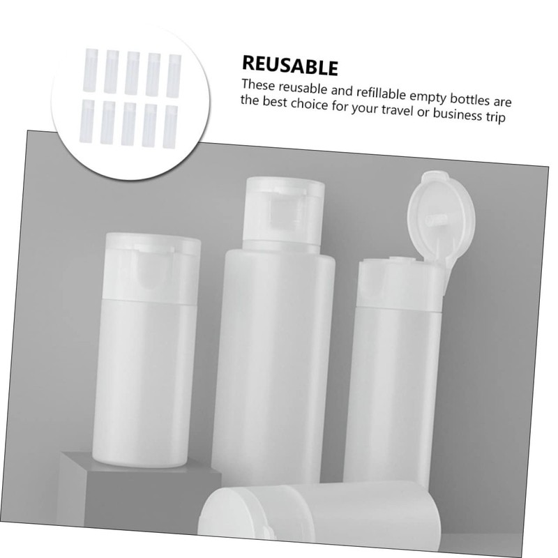 FOMIYES 5sets Travel-Friendly Squeeze Bottles Leak-Proof Design Perfect for Cosmetics