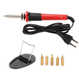 Electric Engraving Pen 30W Energy Saving Electric Wood Engraving Tool with 5 Replacement Head for Wood  220‑240V
