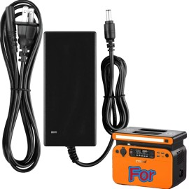 RXQMXG AC Adapter For CTECHi GT500 500W Portable Power Station Solar Generator