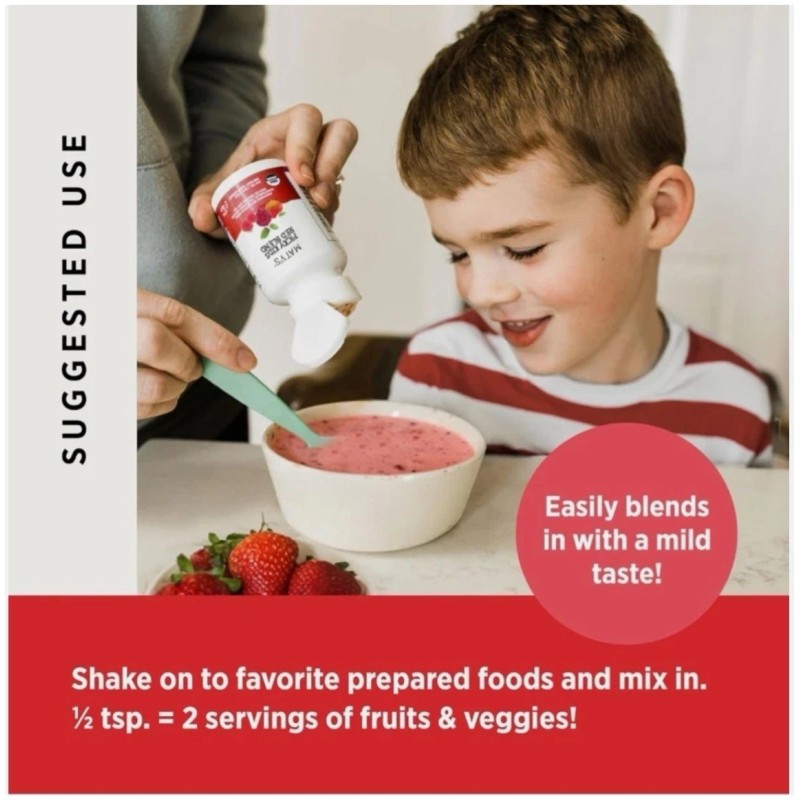 Matys 2 - MATYS Organic Picky Kids Red Fruit Vegetable
