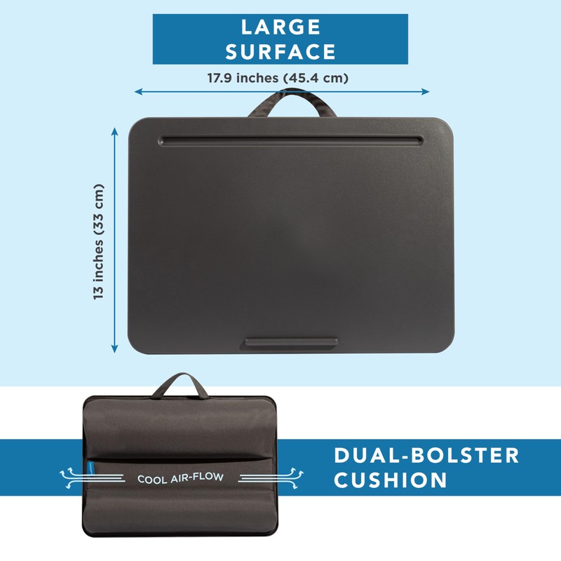 LAPGEAR Original Lap Desk – Large (17.9” x 13”) |