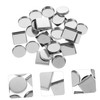 Outanaya Diy Makeup Palette Accessory 30pcs Empty Metal Eyeshadow Pans