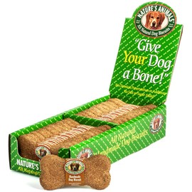 Nature's Animals Original Bakery Biscuits, All Natural Dog Treats, 24 Count