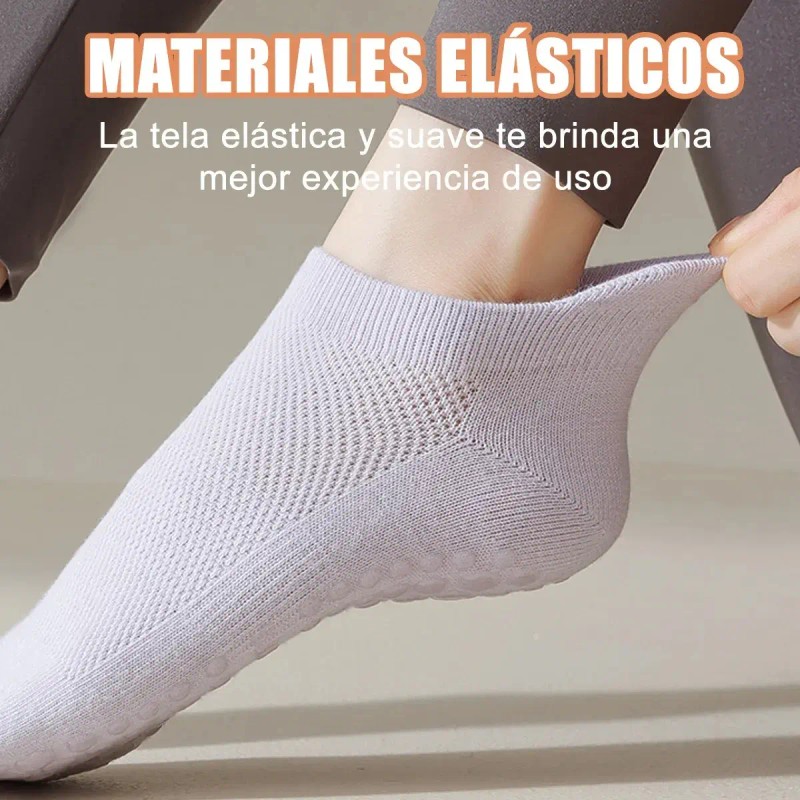 10calcetines Yoga Calcetas Pilates Para Antideslizante Mujer