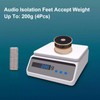 HiFi Speaker Isolation Feet Spikes Shock-Absorbing Aluminum Tube Amp Vibration-Damping