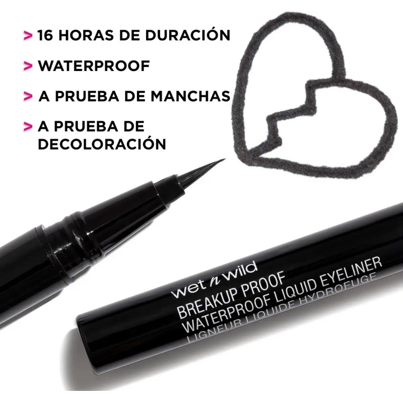 Break Up Proof Delineador A Prueba De Agua Wet N
