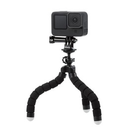 Elecom GoPro HERO10/9/8/7/6/5/MAX Selfie Stick Flexible Black AC-TPFL01BK