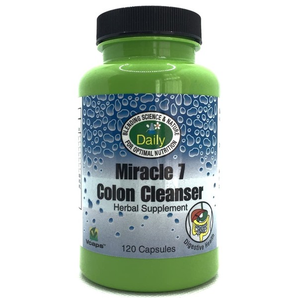 Daily's Miracle 7 Colon Cleanser™ (120 Vegetarian Capsules)