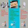 Silicone Face Eye Makeup Practice Board Realistic and Reusable Makeup