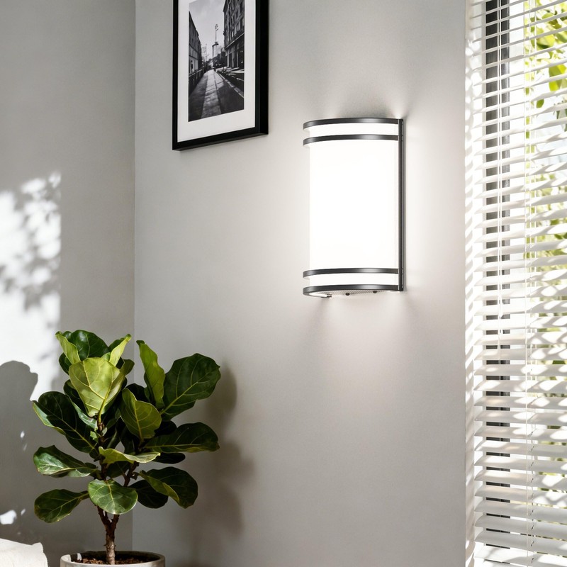 Aipsun Modern Wall Sconces Hardwired Indoor 15W LED Dimmable 3000K
