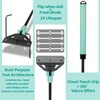 UPETTOOLS Aquarium Algae Scraper Cleaner with 5 Stainless Steel Blades