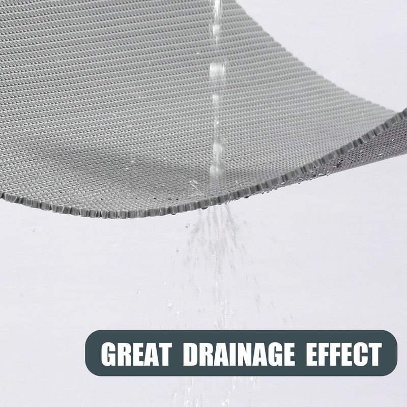 58×32 Inches Extra Large Shower Mat, Anti Slip Bathtub Mat
