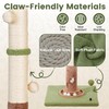 PurrSonic Cat Scratching Post for Indoor Large Kitten Scratch, 35"