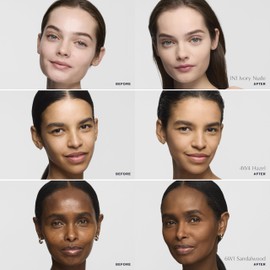 Estée Lauder Double Wear 12-Hour Stay-in-Place Matte Powder Foundation | Controls Oil & Shine, 0.39 Ounce, 1W2 Sand