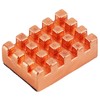10pcs P15x5x10 Brass Heatsink with Thermal Adhesive Tape CPU Heat