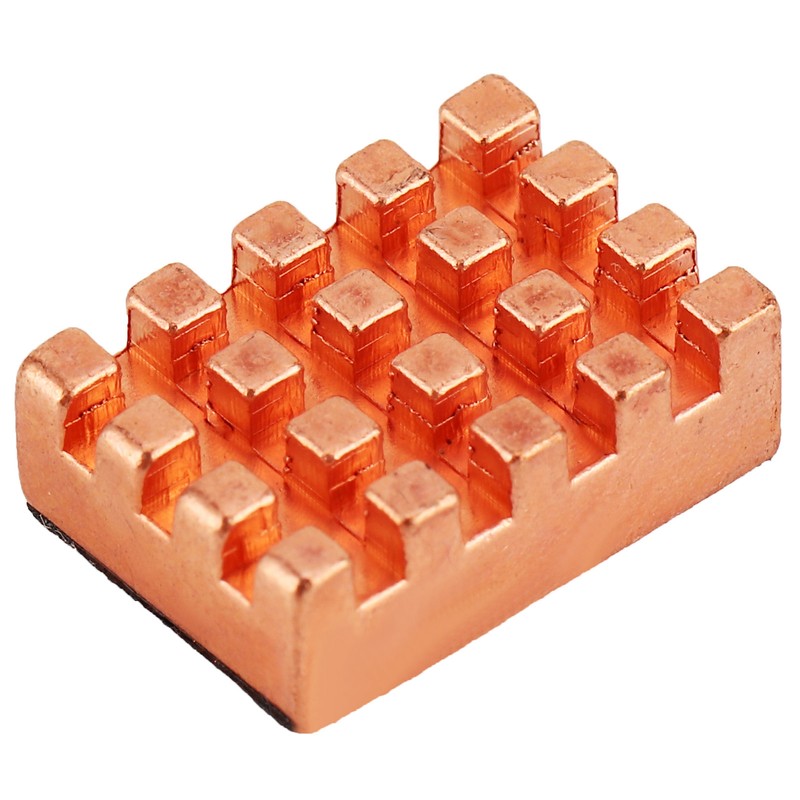 10pcs P15x5x10 Brass Heatsink with Thermal Adhesive Tape CPU Heat