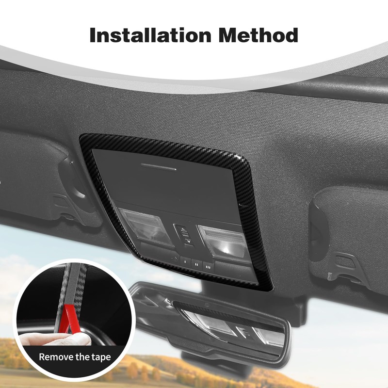 PDKLIN for Challenger Overhead Console Panel Trim Cover Fit for