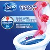 Bloo Colour Active Fresh Flowers Toilet Rim Block, 50g