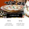 MACKENZIE-CHILDS Enamel Salad and Dessert Plate, Small Plate for a