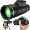 YEGASS Monocular Telescope with Smartphone Adapter - Clear Low Light