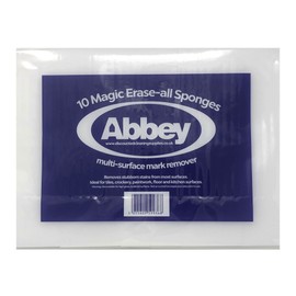 Abbey Magic Radierschwämme zum Entfernen von Flecken und Flecken, 10 Stück