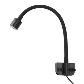 Depisuta LED Full Spectrum Aquarium Light, 1W Adjustable Dimmable On Lamp, USB Power, Flexible Gooseneck for 3-6 Gallon Fish Tanks, Saltwater and Planted Lighting for Coral, Terrariums (White