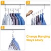 HOUSE DAY Magic Clothes Hangers Space Saving Hangers for Hangers