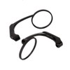 KIMISS Espejo retrovisor de motocicleta, Espejo retrovisor universal redondo modificado