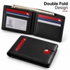 Ultra Thin RFID Wallet for Men – Carbon Fiber Pattern
