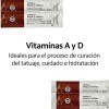Crema Para Tatuajes Ouo Vitamina A Y D 50 Sobres