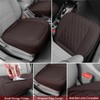 2 Pack Leather Front Car Seat Cover Bottom Car Seat,