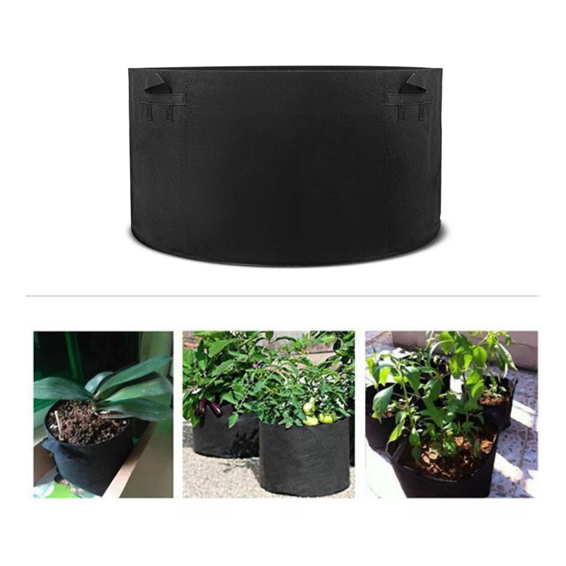Vevor 6 Pzes Bolsas De Cultivo De Plantas 100 Galones