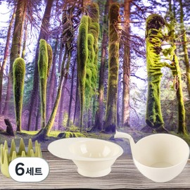 Huni Market Dyeing Shampoo Hair Dye Household Dyeing Tools 8 Set White 6 Set / 후니마켓 염색샴푸 염색약 가정용 염색 도구 8종 세트 화이트 6세트