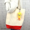 NICI Keyring BB Tweety Looney Tunes 11cm Bean Bag Plush