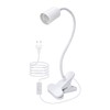Clamp Light E27 with Clamp 360° Gooseneck Flexible Adjustable 35cm
