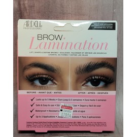 Ardell Brow Lamination Kit, Lift, Shape, and Define Brows, Waterproof