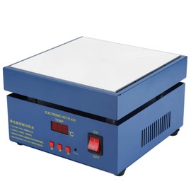 LED Microcomputer Electric Heating Plate Preheating Station, Hot Plate Preheat Preheating Station , Soldering Station Welder, 110/220V AC 800W, 200*200mm(1#)