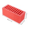 TEHAUX 10grids Cell Phone Storage Organizer Box Slot Desktop for