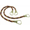 DecoPro Wine Gold Lt Green 18" Rope Tiebacks Autumn Leaves