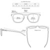 ROKA Rory Gen 1 Ultra-Lightweight Rectangular Frame Readers - Matte